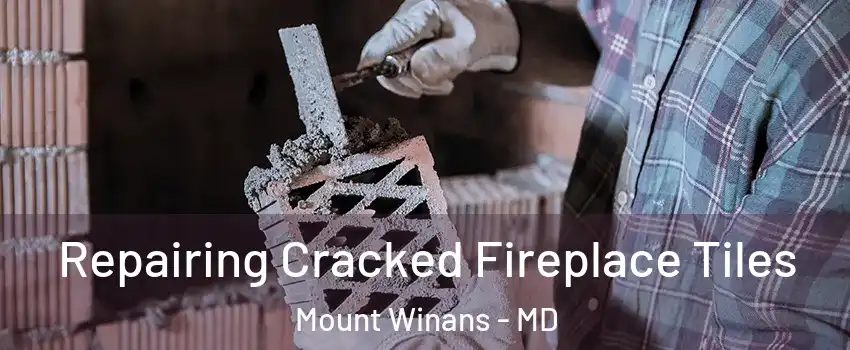 Repairing Cracked Fireplace Tiles Mount Winans - MD