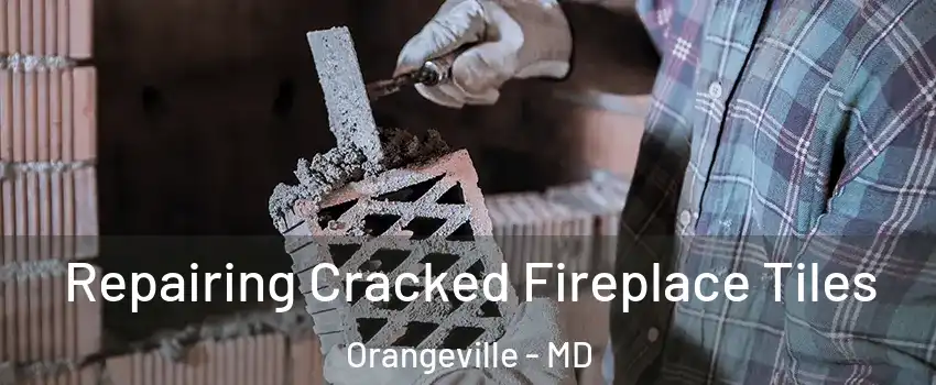 Repairing Cracked Fireplace Tiles Orangeville - MD