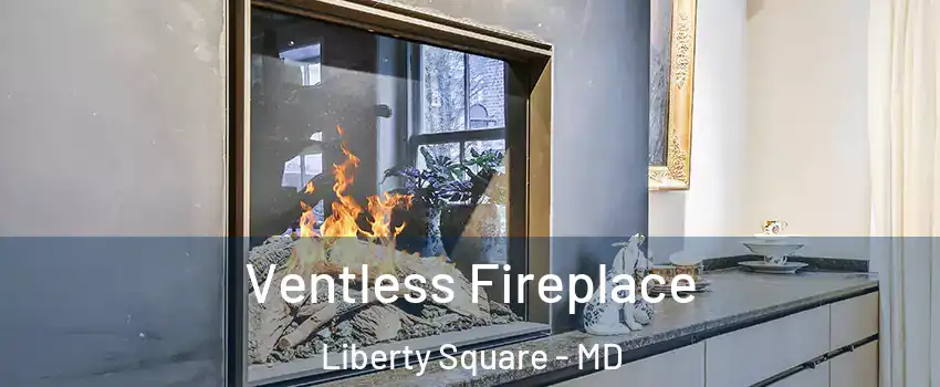 Ventless Fireplace Liberty Square - MD