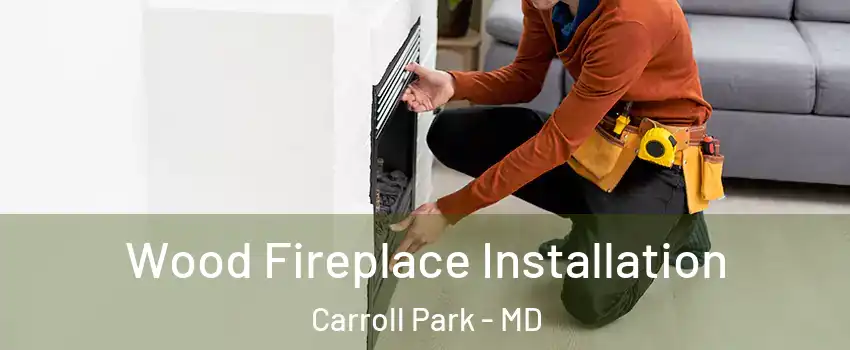 Wood Fireplace Installation Carroll Park - MD