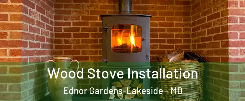 Wood Stove Installation Ednor Gardens-Lakeside - MD