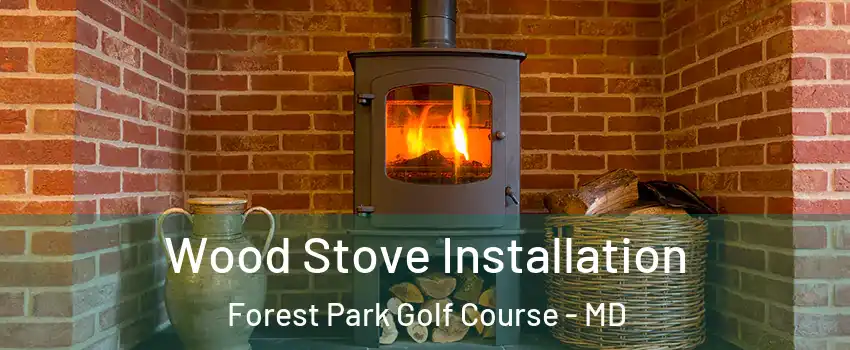 Wood Stove Installation Forest Park Golf Course - MD