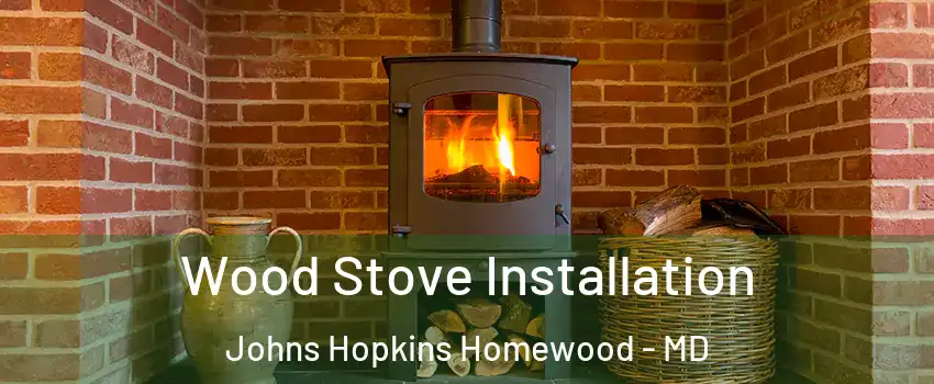 Wood Stove Installation Johns Hopkins Homewood - MD